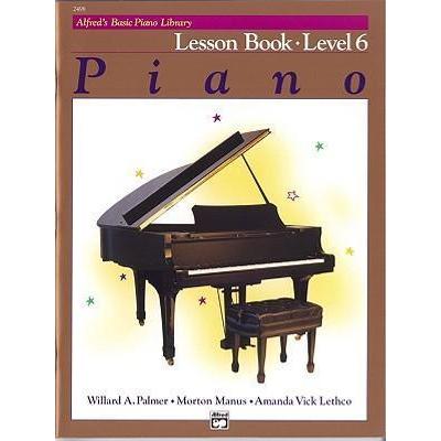 Alfred's Basic Piano Course: Lesson 6-Sheet Music-Alfred Music-Logans Pianos