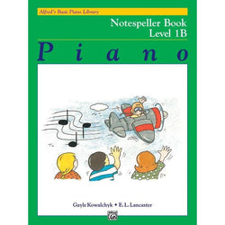 Alfred's Basic Piano Course: Notespeller 1B-Sheet Music-Alfred Music-Logans Pianos