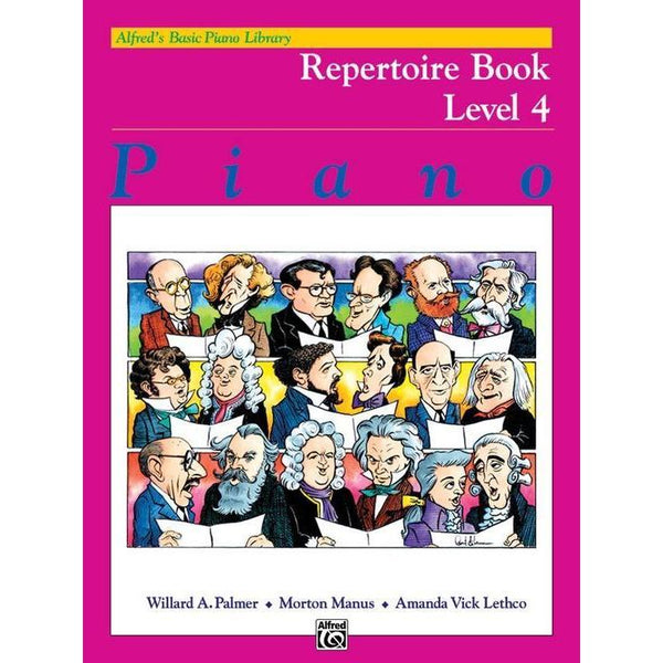 Alfred's Basic Piano Course: Repertoire 4-Sheet Music-Alfred Music-Logans Pianos