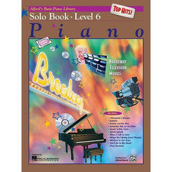 Alfred's Basic Piano Course: Top Hits Solo 6-Sheet Music-Alfred Music-Book-Logans Pianos