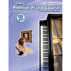 Alfred's Basic Premier Piano Course: Masterworks 3-Sheet Music-Alfred Music-Logans Pianos