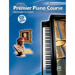 Alfred's Basic Premier Piano Course: Masterworks 5-Sheet Music-Alfred Music-Logans Pianos