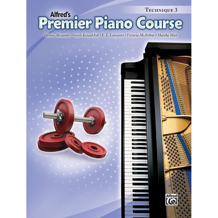 Alfred's Basic Premier Piano Course: Technique 3-Sheet Music-Alfred Music-Logans Pianos