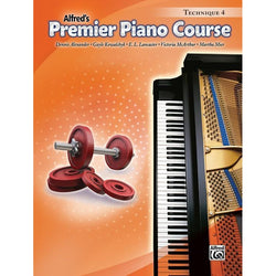 Alfred's Basic Premier Piano Course: Technique 4-Sheet Music-Alfred Music-Logans Pianos