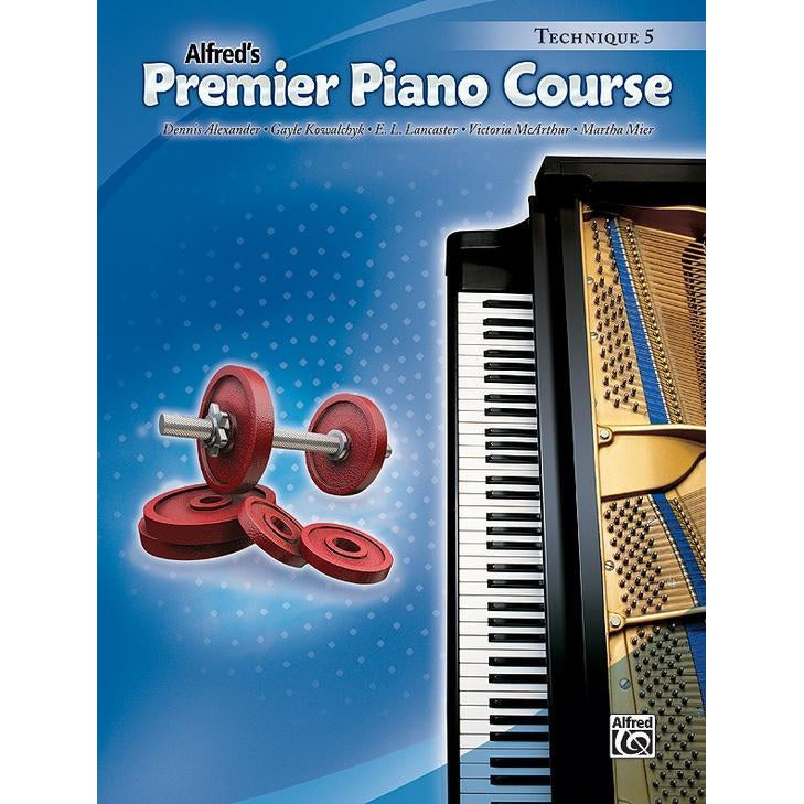 Alfred's Basic Premier Piano Course: Technique 5-Sheet Music-Alfred Music-Logans Pianos