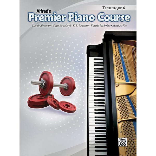 Alfred's Basic Premier Piano Course: Technique 6-Sheet Music-Alfred Music-Logans Pianos