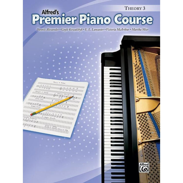 Alfred's Basic Premier Piano Course: Theory 3-Sheet Music-Alfred Music-Logans Pianos