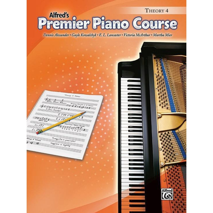 Alfred's Basic Premier Piano Course: Theory 4-Sheet Music-Alfred Music-Logans Pianos