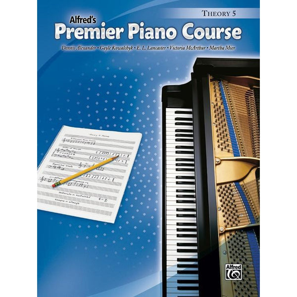 Alfred's Basic Premier Piano Course: Theory 5-Sheet Music-Alfred Music-Logans Pianos