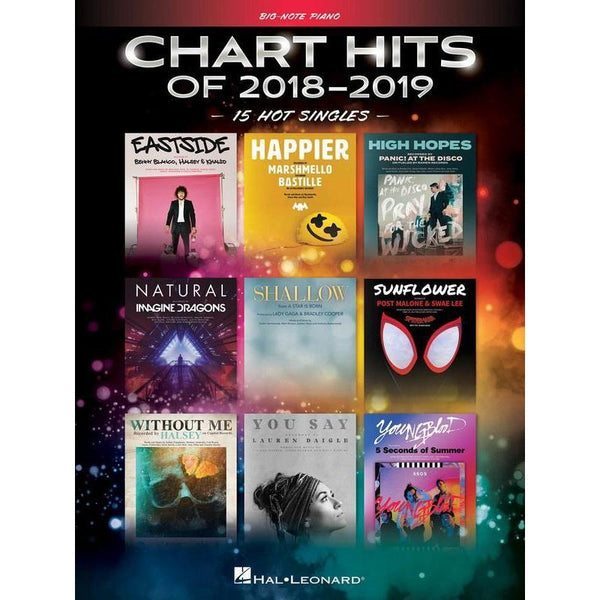 Chart Hits of 2018-2019-Sheet Music-Hal Leonard-Logans Pianos