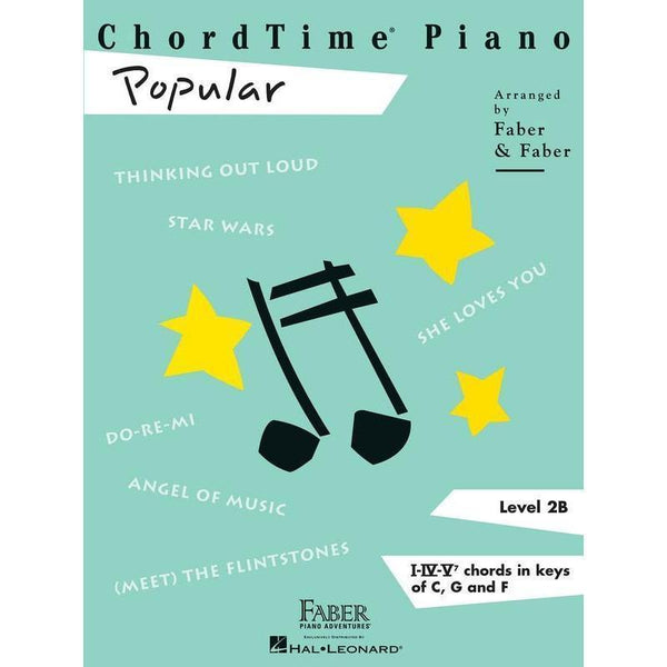 ChordTime Piano - Popular-Sheet Music-Faber Piano Adventures-Logans Pianos