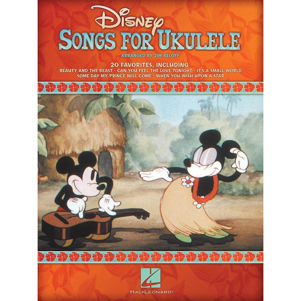 Disney Songs for Ukulele-Hal Leonard-Logans Pianos