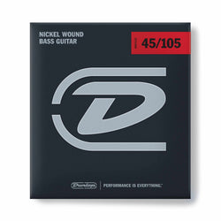 Dunlop DBN45105 Nickel Plated Steel Medium Bass Strings-Guitar & Bass-Jim Dunlop-Logans Pianos