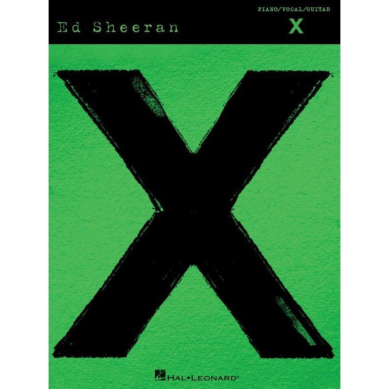 Ed Sheeran - X-Sheet Music-Hal Leonard-Logans Pianos