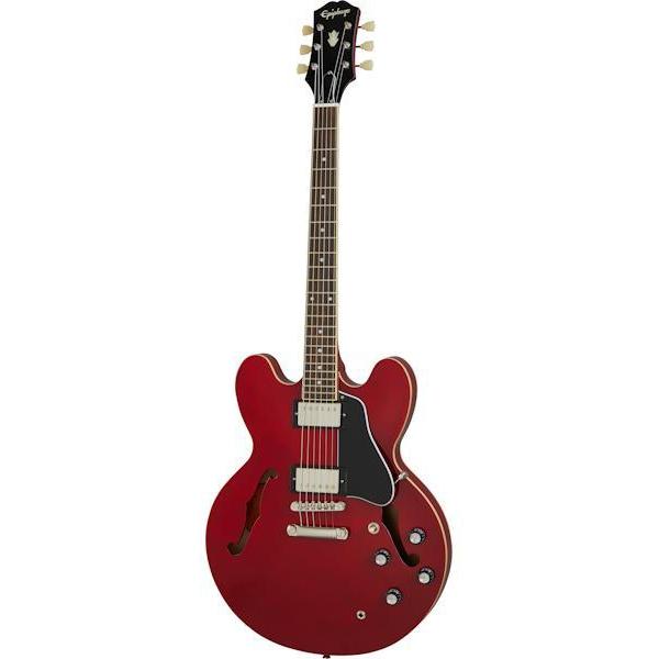 Epiphone ES-335 Semi-Hollow Electric Guitar-Guitar & Bass-Epiphone-Cherry-Logans Pianos