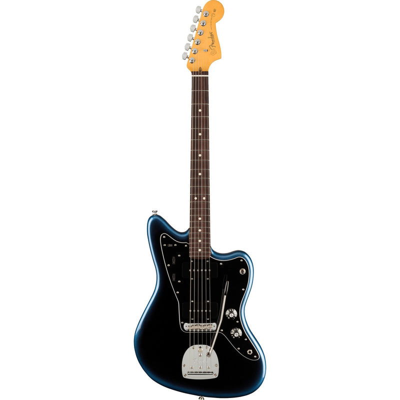 Fender American Professional II Jazzmaster-Guitar & Bass-Fender-Rosewood-Dark Night-Logans Pianos