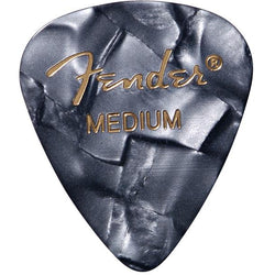 Fender Premium Guitar Picks - 12 Pack-Guitar & Bass-Fender-Medium-Black Moto-Logans Pianos