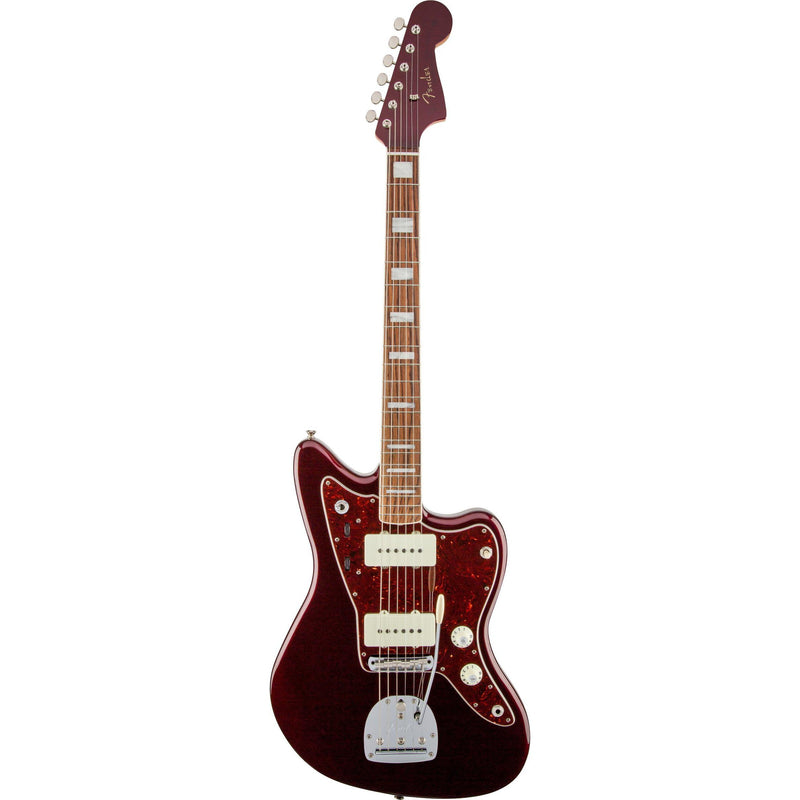 Fender Troy Van Leeuwen Jazzmaster Electric Guitar-Guitar & Bass-Fender-Rosewood-Oxblood-Logans Pianos