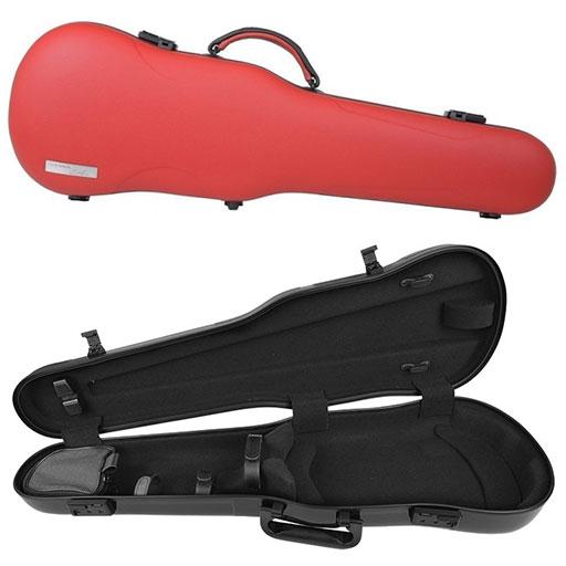 Gewa Air Prestige Shaped Violin Case-Orchestral Strings-Gewa-Red-Logans Pianos