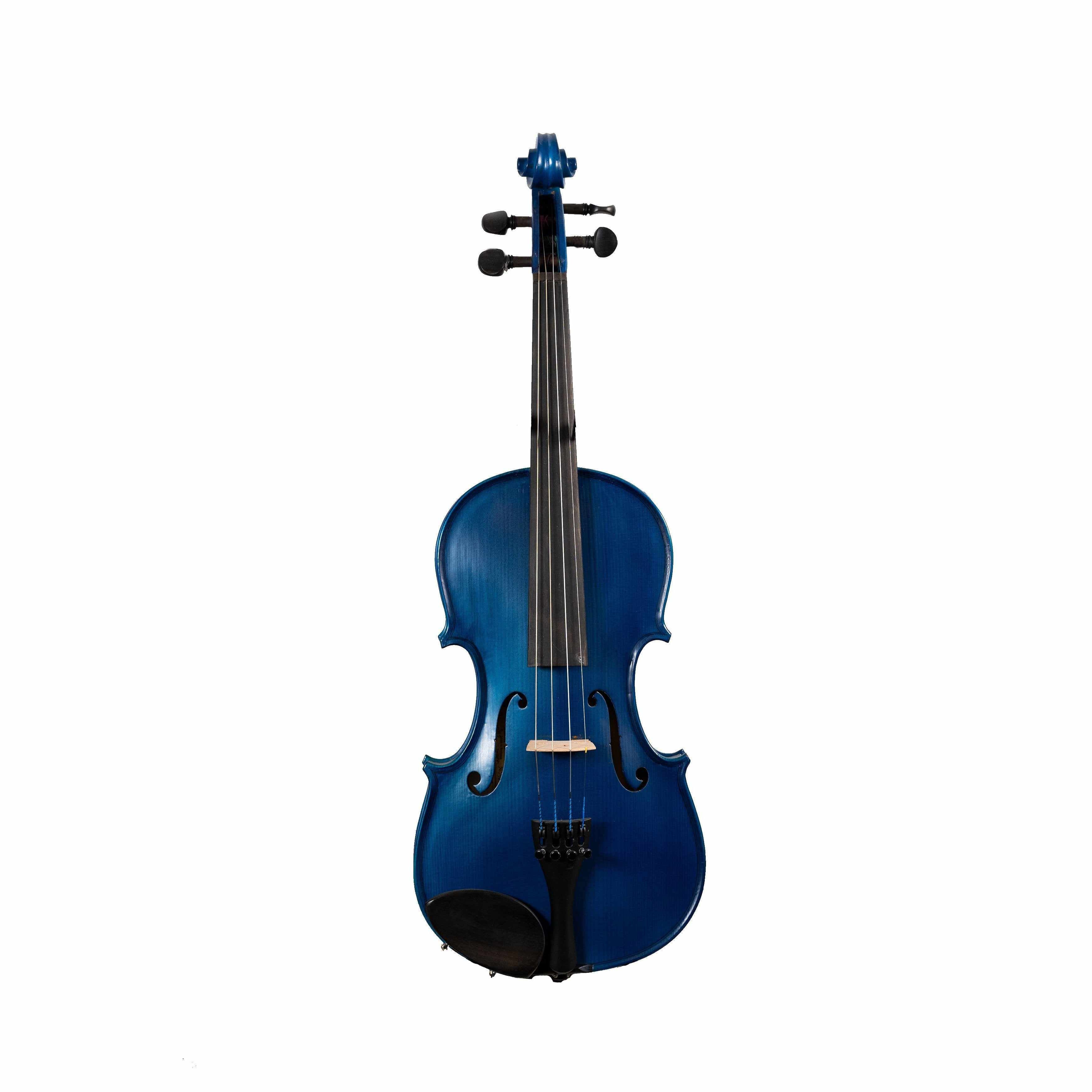 Blue violin store