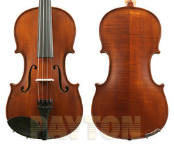 Gliga 2 Dark Antique Violin Outfit-Orchestral Strings-Gliga-Logans Pianos