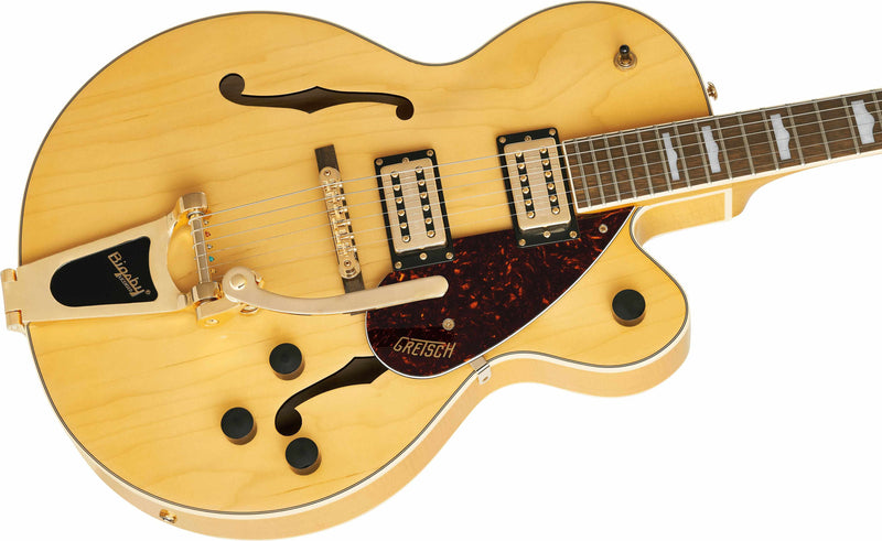 Gretsch G2410TG Streamliner Hollow Body Electric Guitar-Guitar & Bass-Gretsch-Village Amber-Logans Pianos