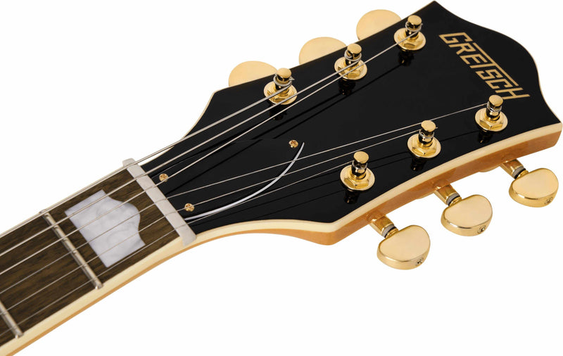 Gretsch G2410TG Streamliner Hollow Body Electric Guitar-Guitar & Bass-Gretsch-Village Amber-Logans Pianos