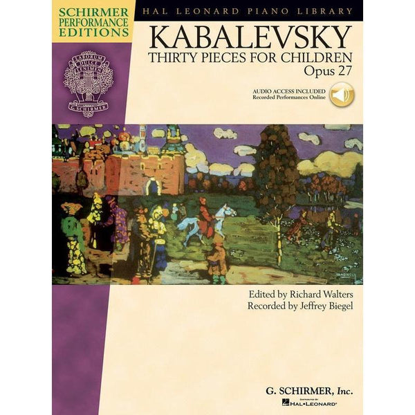 Kabalevsky - Thirty Pieces for Children, Op. 27-Sheet Music-G. Schirmer Inc.-Logans Pianos