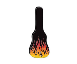 Kaces Grafix Electric Guitar Bag - Hotrod Flames-Guitar & Bass-Kaces-Logans Pianos