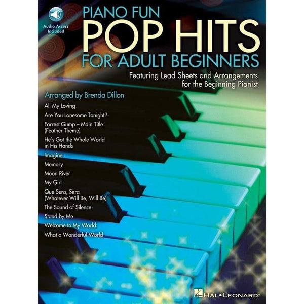 Piano Fun - Pop Hits for Adult Beginners-Sheet Music-Hal Leonard-Logans Pianos