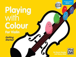 Playing with Colour for Violin - Book 1-Sheet Music-Alfred Music-Logans Pianos