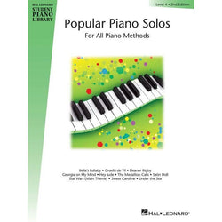 Popular Piano Solos - Level 4-Sheet Music-Hal Leonard-Logans Pianos