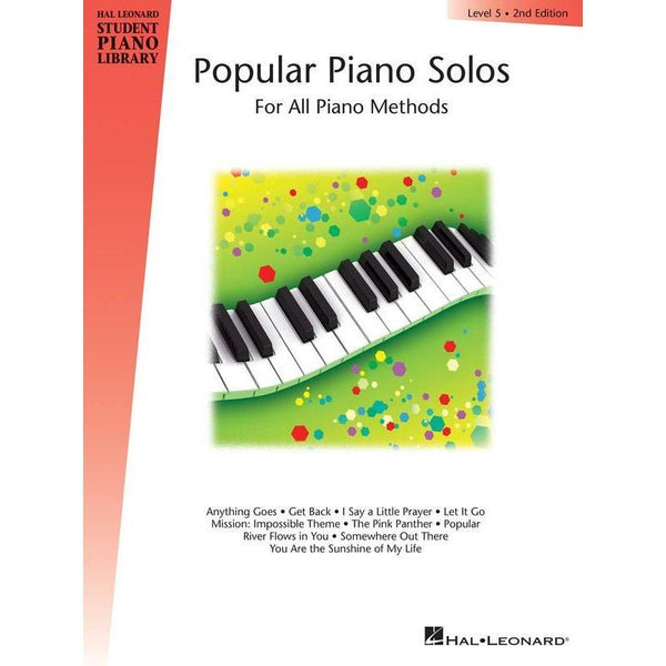 Popular Piano Solos - Level 5-Sheet Music-Hal Leonard-Logans Pianos