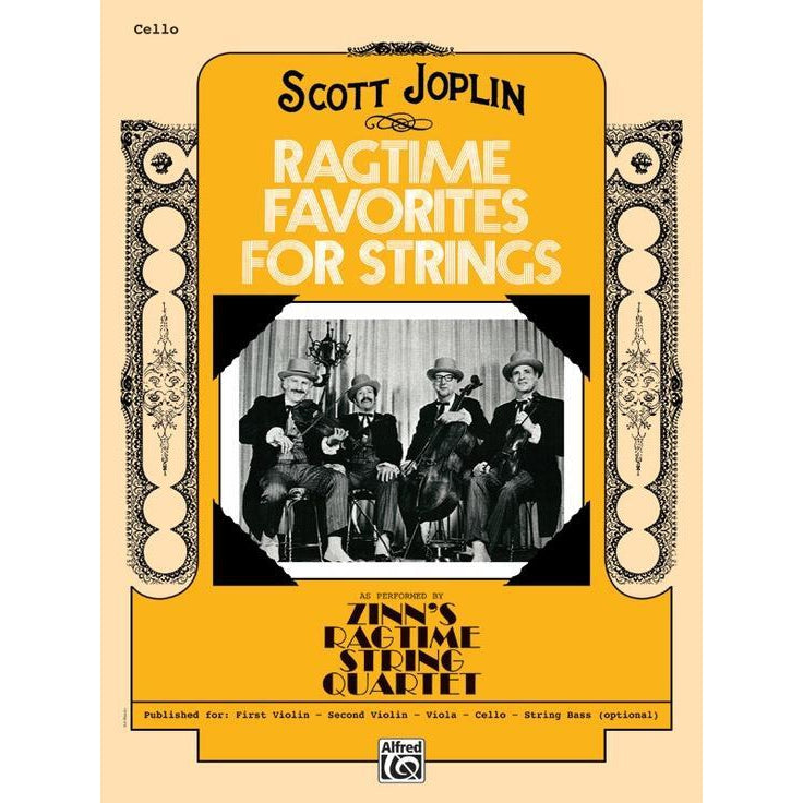 Ragtime Favourites for Strings - Cello-Sheet Music-Alfred Music-Logans Pianos