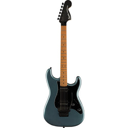 Squier Contemporary Stratocaster HH FR Electric Guitar-Guitar & Bass-Squier-Gunmetal Metallic-Logans Pianos