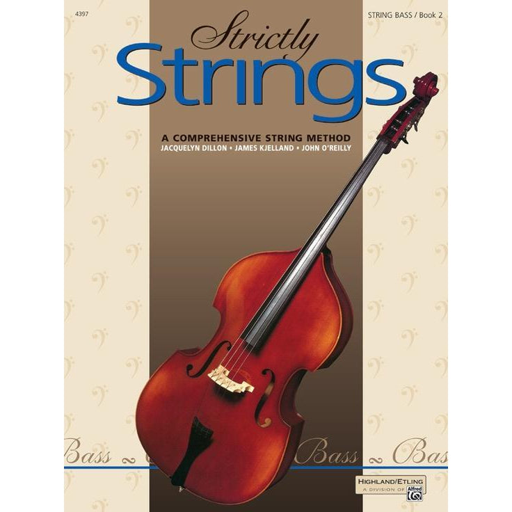 Strictly Strings - Bass Book 2-Sheet Music-Alfred Music-Logans Pianos