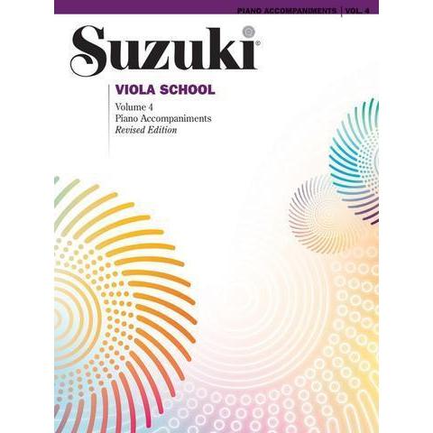 Suzuki Viola School - Volume 4-Sheet Music-Suzuki-Piano Accompaniment-Logans Pianos