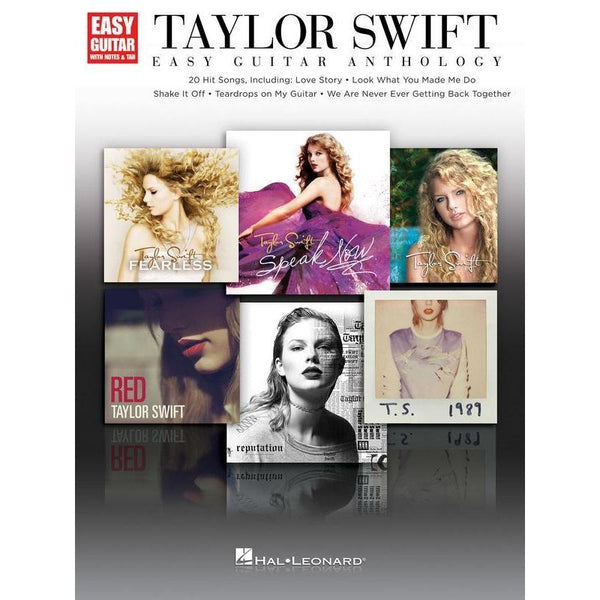 Taylor Swift - Easy Guitar Anthology-Sheet Music-Hal Leonard-Logans Pianos