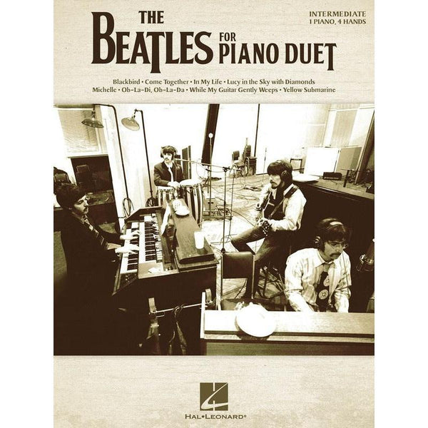 The Beatles for Piano Duet-Sheet Music-Hal Leonard-Logans Pianos