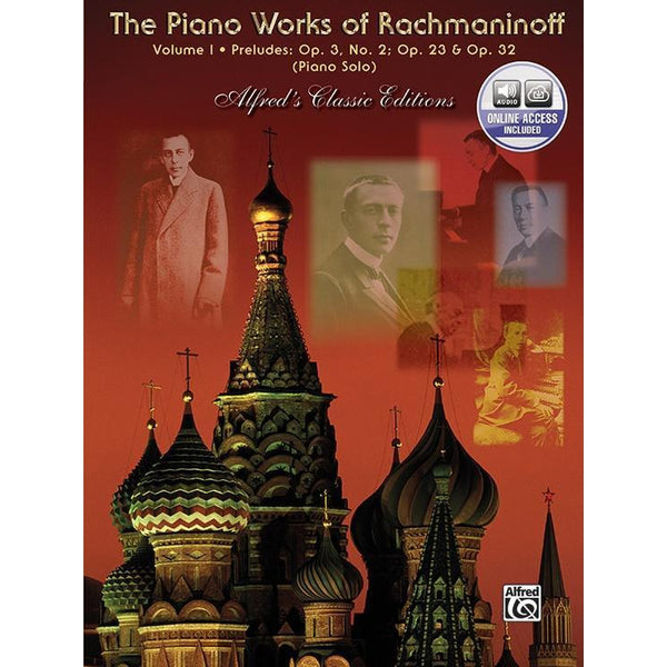 The Piano Works of Rachmaninoff - Volume I-Sheet Music-Alfred Music-Logans Pianos