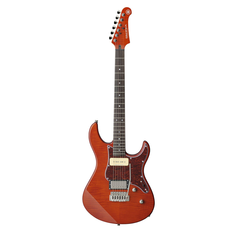 Yamaha Pacifica PAC611VFM Electric Guitar-Guitar & Bass-Yamaha-Caramel Brown-Logans Pianos