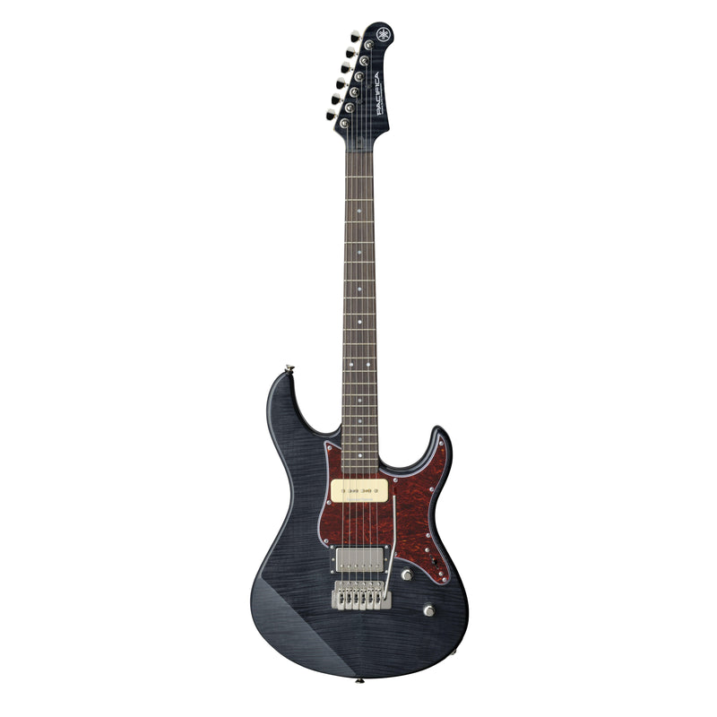 Yamaha Pacifica PAC611VFM Electric Guitar-Guitar & Bass-Yamaha-Translucent Black-Logans Pianos