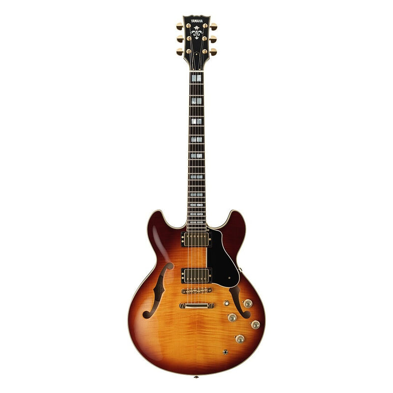 Yamaha SA2200 Semi-Hollow Electric Guitar-Guitar & Bass-Yamaha-Violin Sunburst-Logans Pianos